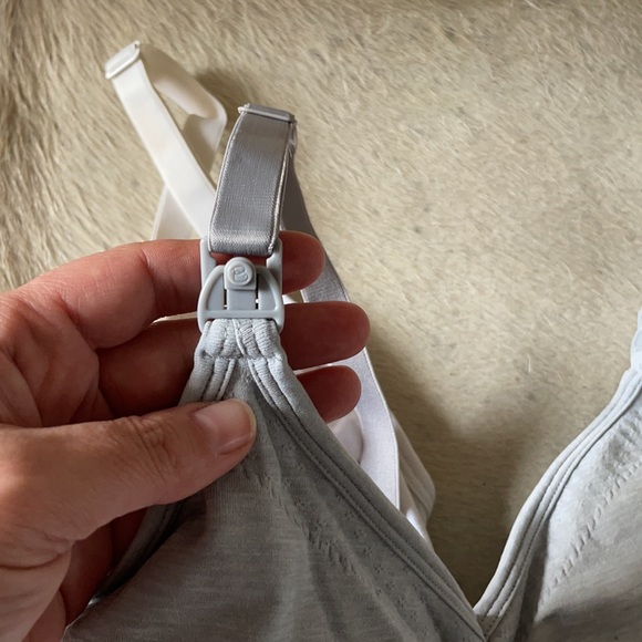 Bravado! Basics Nursing Tank Top Grey - Picture 3 of 5